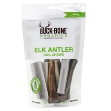 Buck Bone Organics Elk Antler Dog Chews Small, Medium, and Large Made in the USA