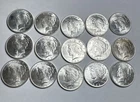 15 set Peace Silver Dollars, 1923 uncirculated