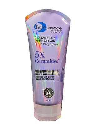 Bio Essenz Erneuerung Plus Tief Reparatur Serum Bodylotion 5X Ceramide 300ml -1
