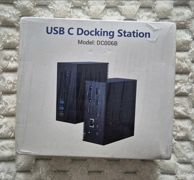 USB-C Dockingstation 14-in-1 Hub, Dual HDMI 4K, VGA, 10Gbps