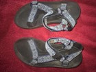 Teva Sport Sandal Womens Size 7W Blue  Hook & Loop Open Toe Waterproof Hiking — photo 1