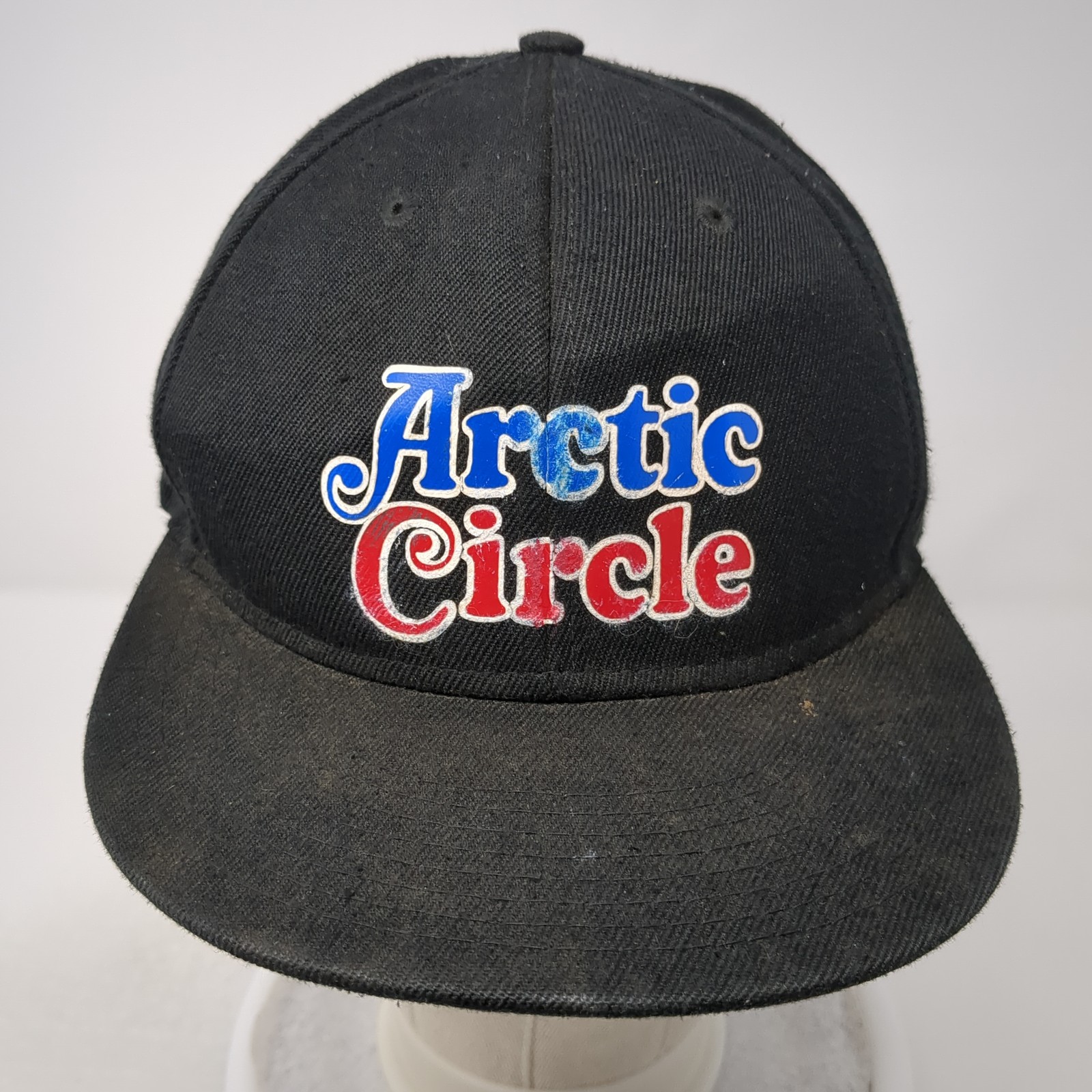 Arctic Circle Snapback Hat Solid Black One Size A… - image 2