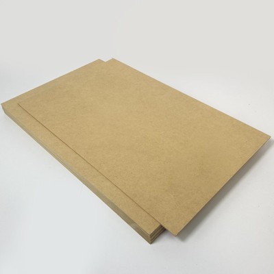 10 Boards of 12 x 19 , 3mm 1/8th inch MDF (Medium Density Fibreboard), Glowfo...