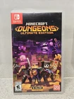 Minecraft Dungeons Ultimate Edition Nintendo Switch Complete Tested Working