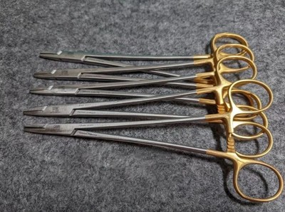 Lot Of 5 V. Mueller SU16062 Mayo-Hegar TC Vital Needle Holders 8'' Length