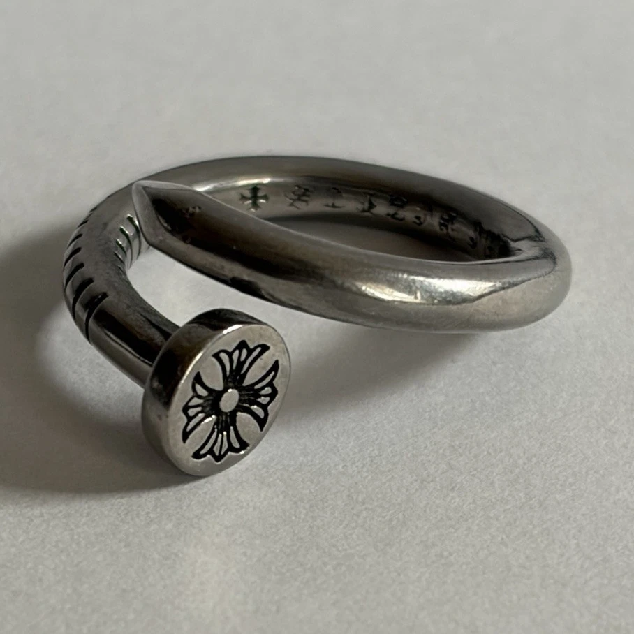 Chrome Hearts Ring Fine Rings without Stone 8 Ring for sale | eBay