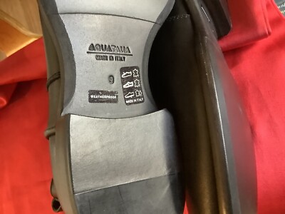 Aquatalia Harvey tumb waxy brown boots Size 9. | eBay display picture 3