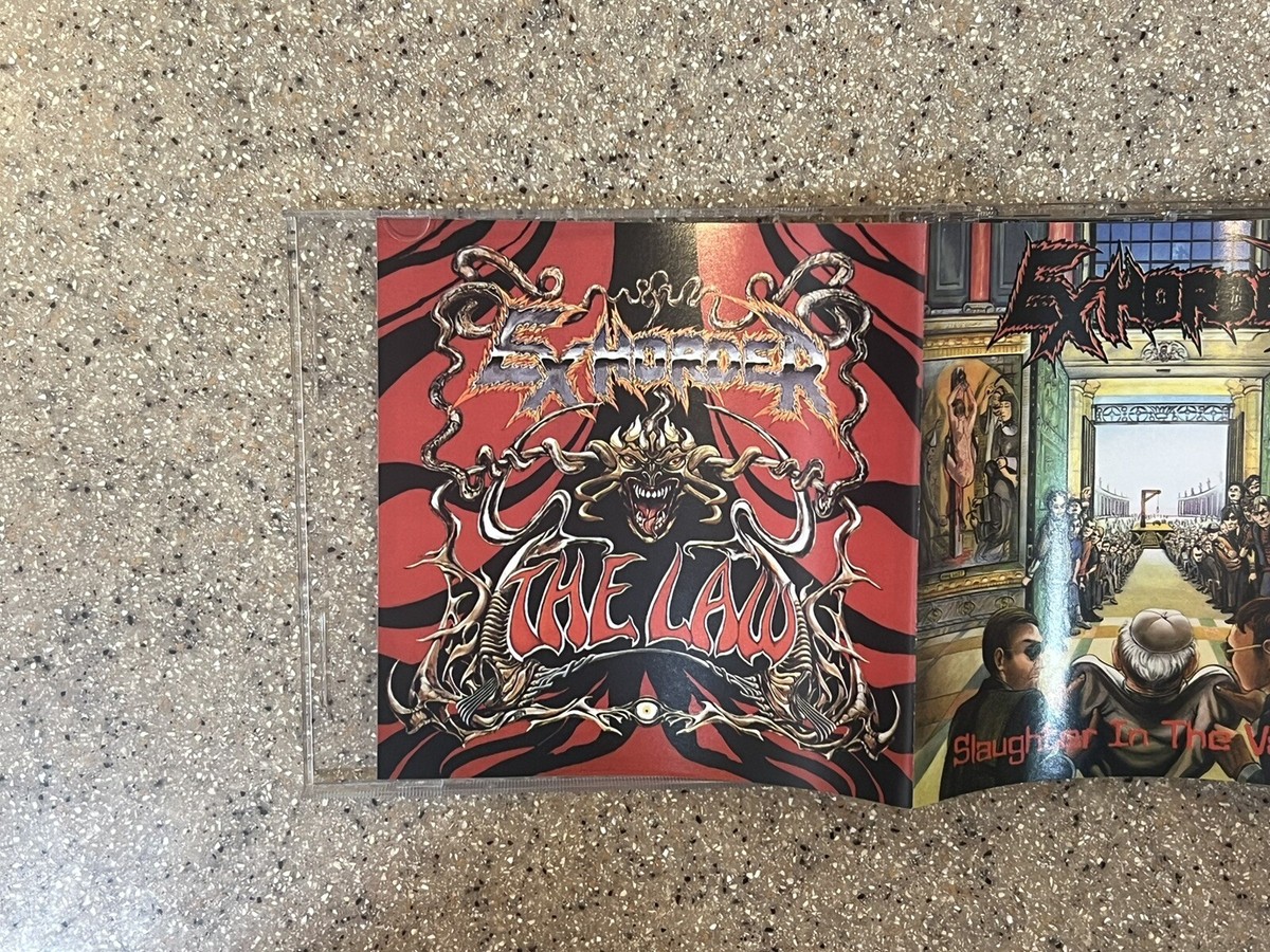 Exhorder Slaughter In The Vatican / The Law Cd 2003 Two From The