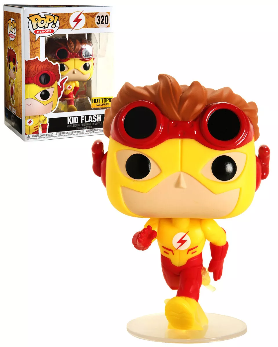 Funko POP Young Justice 320 Kid Flash Limited Hot Topic Import New Mint