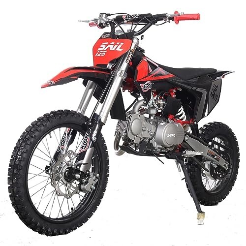 X-PRO Sail 125 Dirt Bike Pit Bike 4 Stroke Zongshen Engine Gas X-PRO Sail 125 Dirt Bike Pit Bike 4 Stroke Zongshen Engine Gas