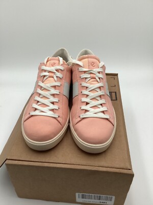 ecco womans street light retro sneakers, pink Size 40 KM