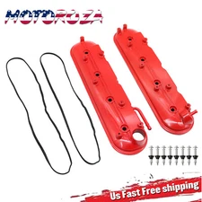 For Chevy Silverado GMC Sierra 4.8L 5.3L 5.7L 99-08 Aluminum Engine Valve Cover