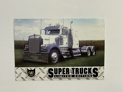 super trucks limited edition cards value CAT Scale Collectors Super Trucks Limited Edition #1 Series Seven