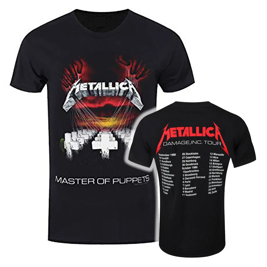 Metallica master of sales puppets t shirt