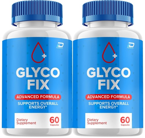 Glyco Fix Blood Support Pills – Glycogen Capsules, 5-Pack, All Natural