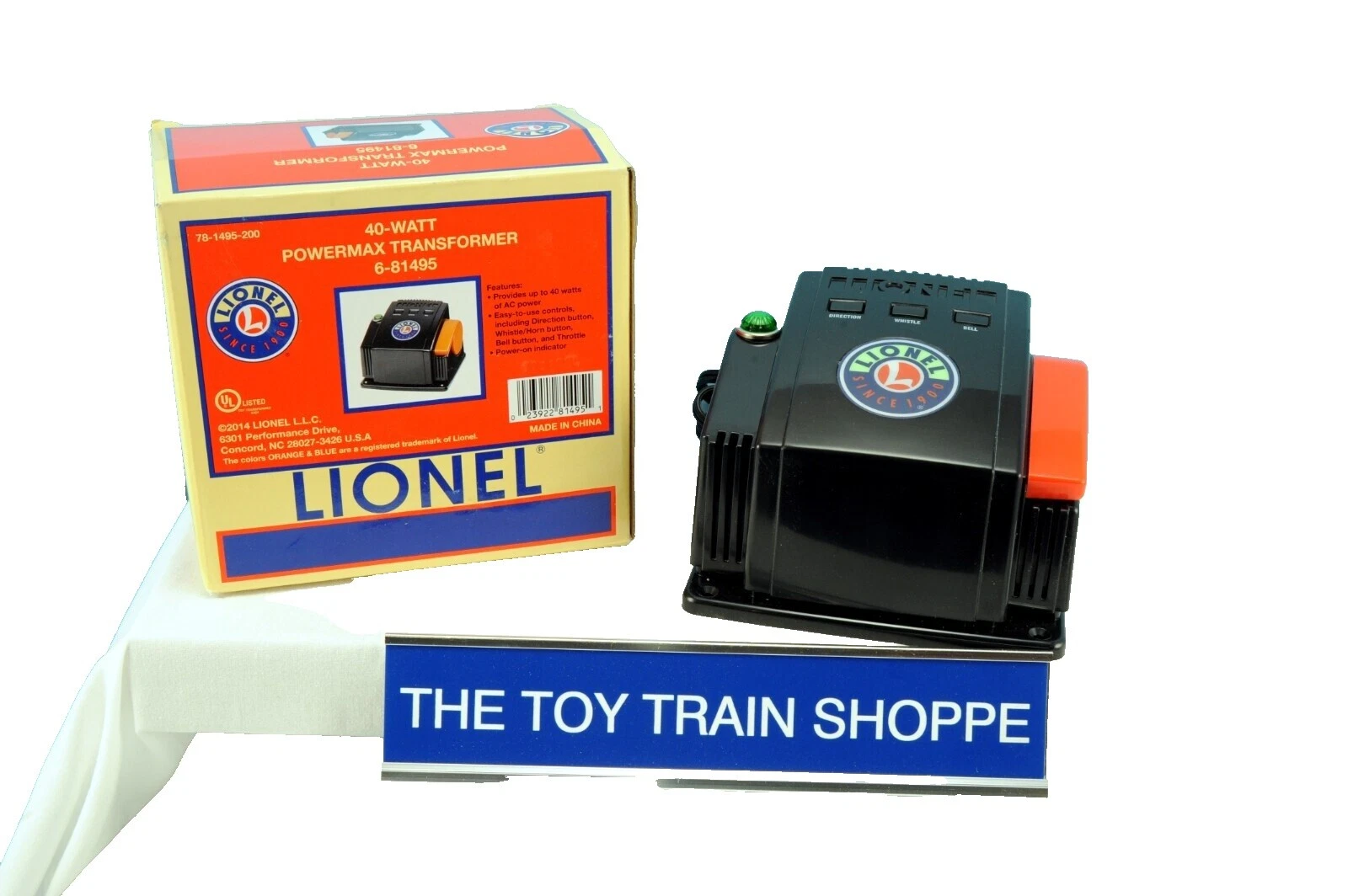 Lionel Plastic Model Railroad & Train Transformers