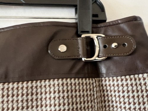 Falda Estampada Marrón Ralph Lauren Nueva con Etiquetas Talla 14 $165 - Imagen 2 de 6