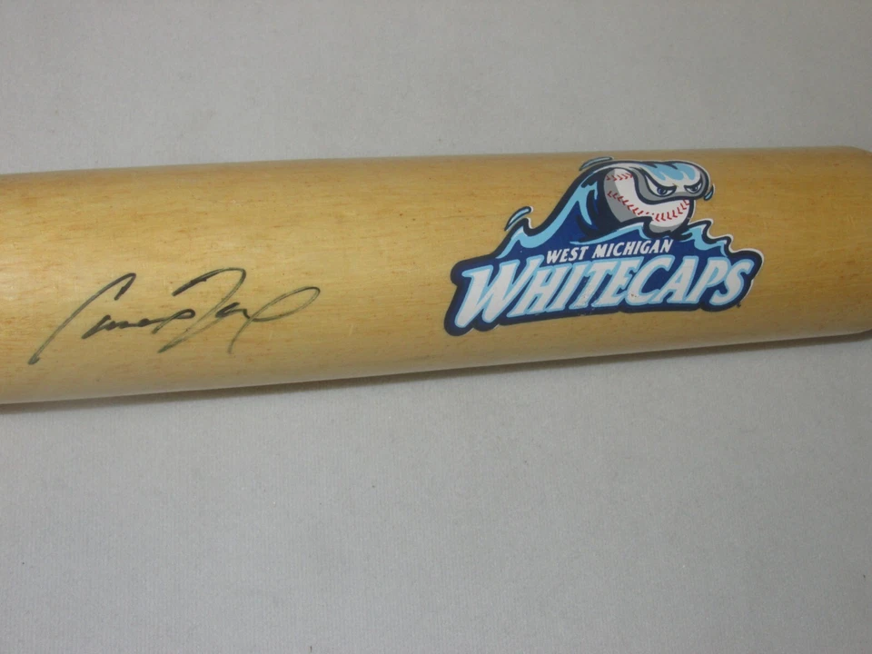 Cameron Maybin Signed Bat * West Michigan Whitecaps * High A Detroit Tigers - Image 2 of 4