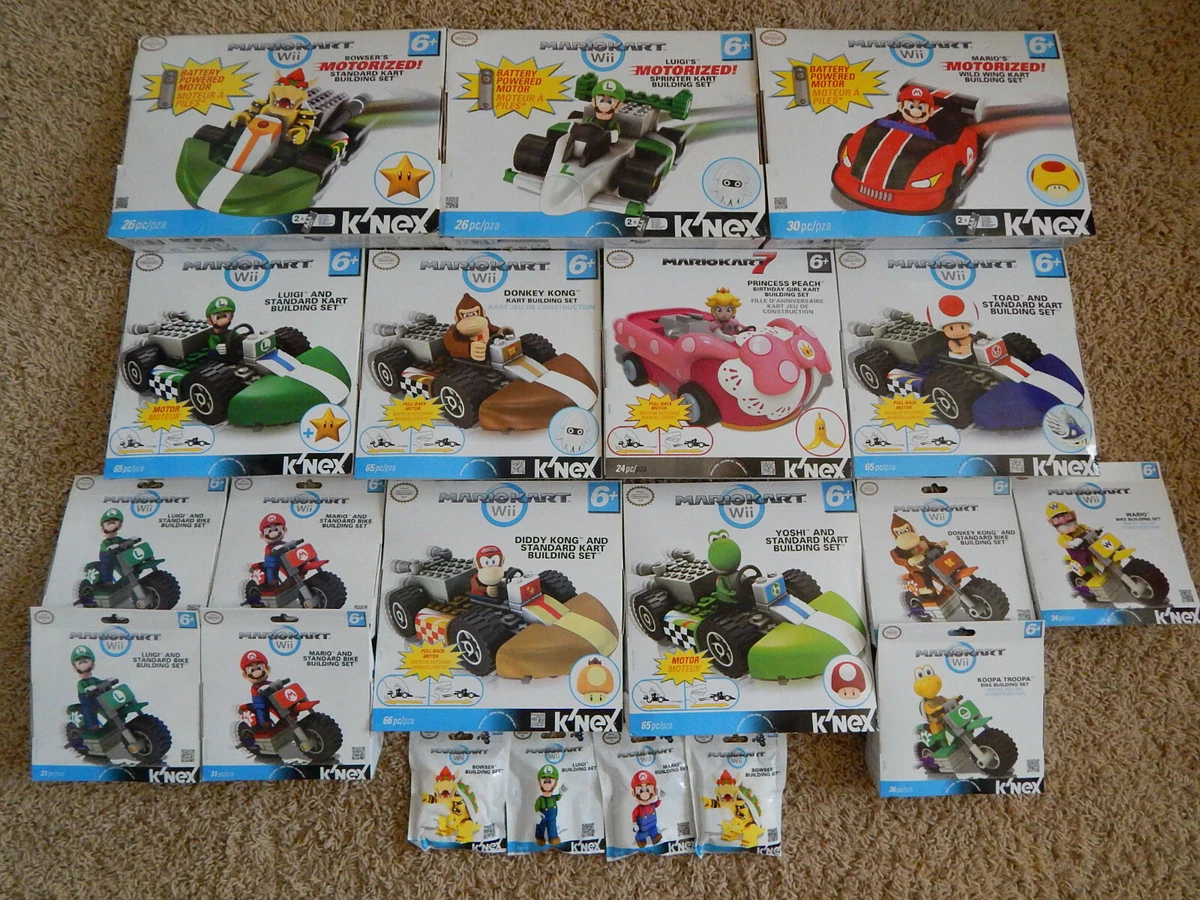 Mario kart sale building set