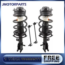 Front Struts Assembly For 09-19 Dodge Journey V6 3.5L 3.6L w/ Sway Bar End Links