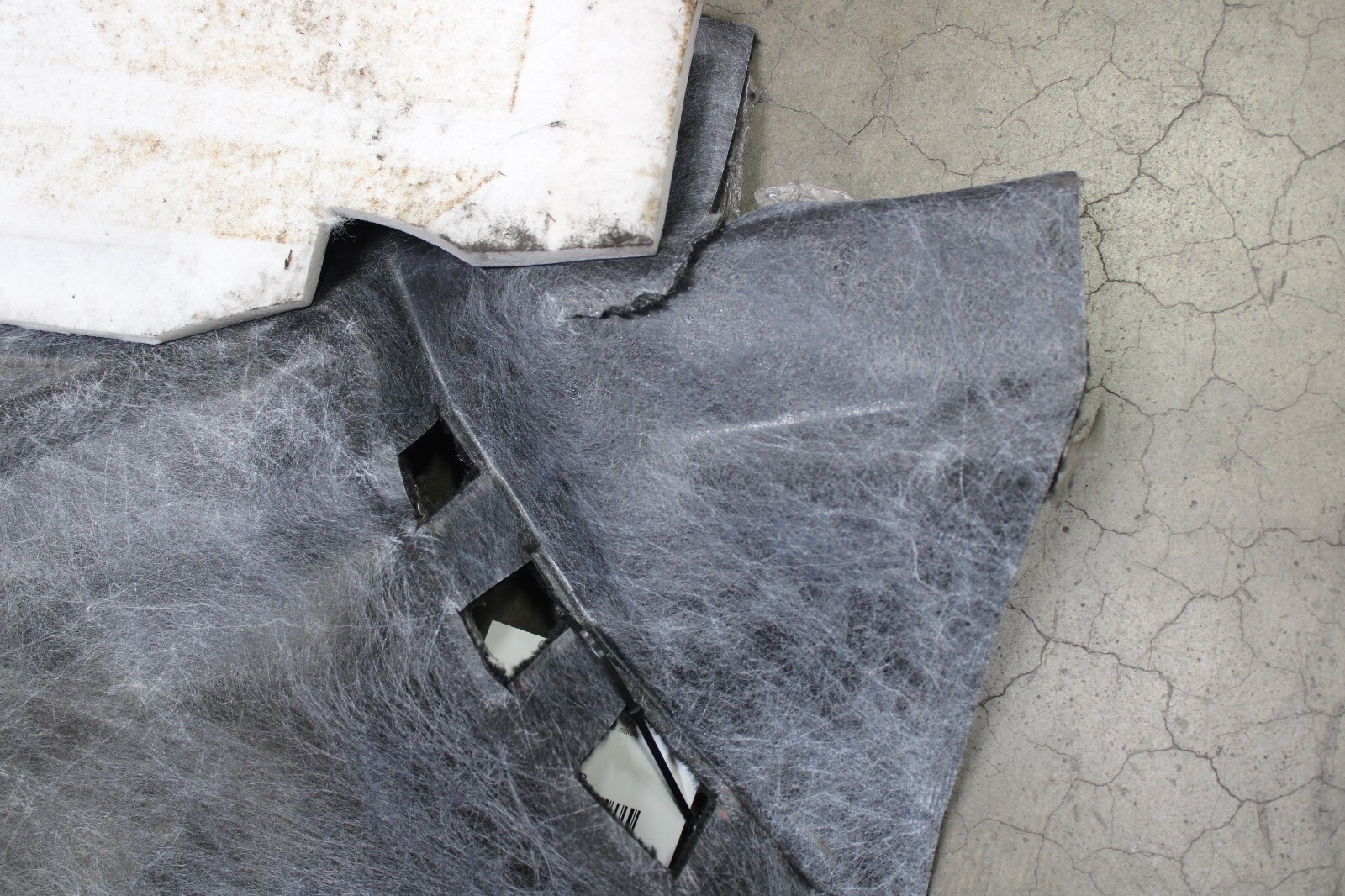Lamborghini Huracan, LP580, LH, Floor Carpet, Black, Dmg Used, P/N 4T1863367BQG8