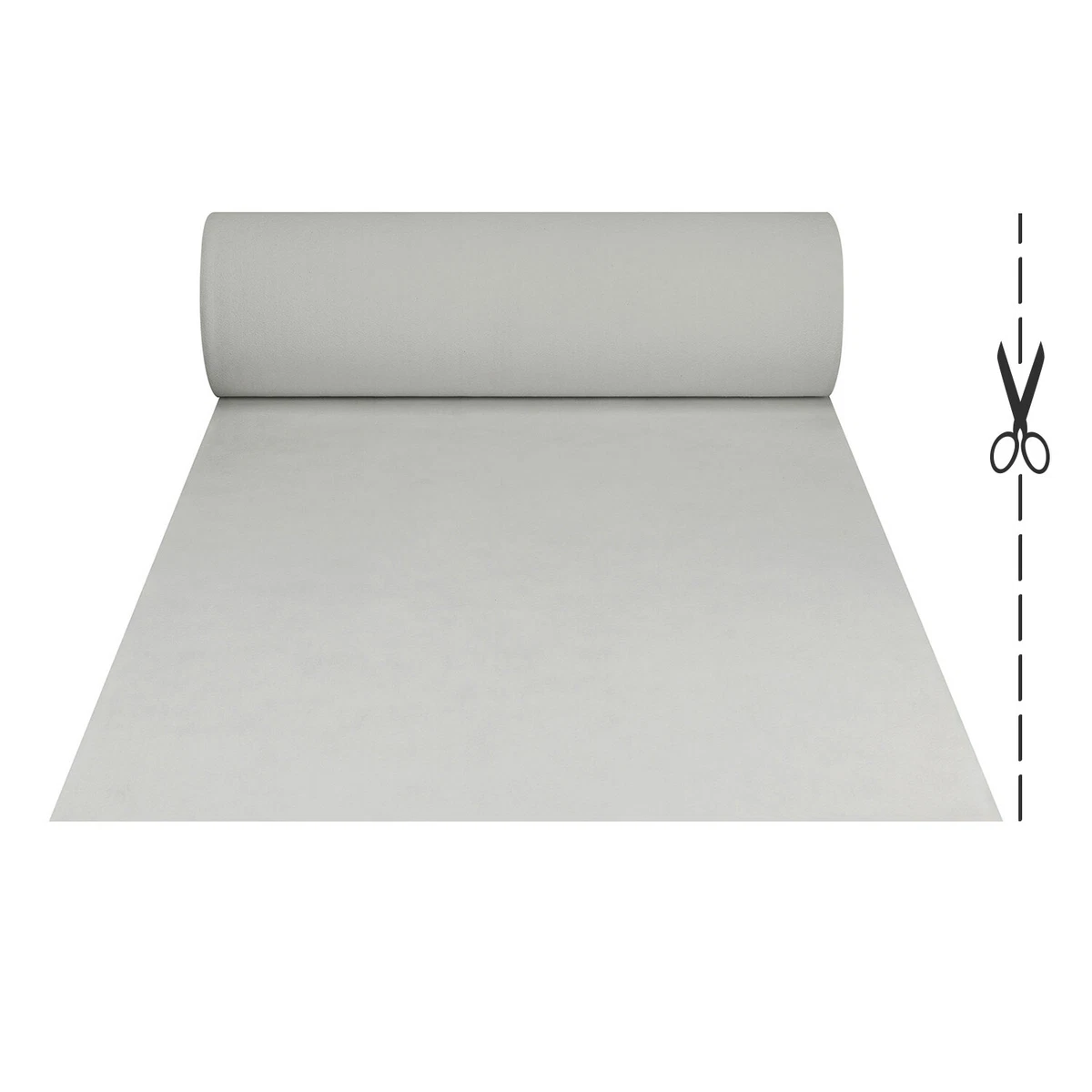 WOCASA 16 Tappetini Antiscivolo Per Scale Grigio Chiaro 55x20 Cm Autoadesivi