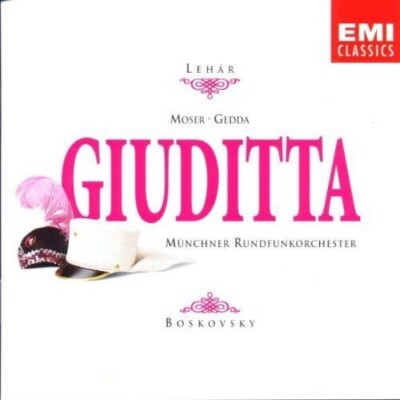 Lehar: Giuditta (CD, 2-Disc Set, 1994) Nicolai Gedda, Edda Moser
