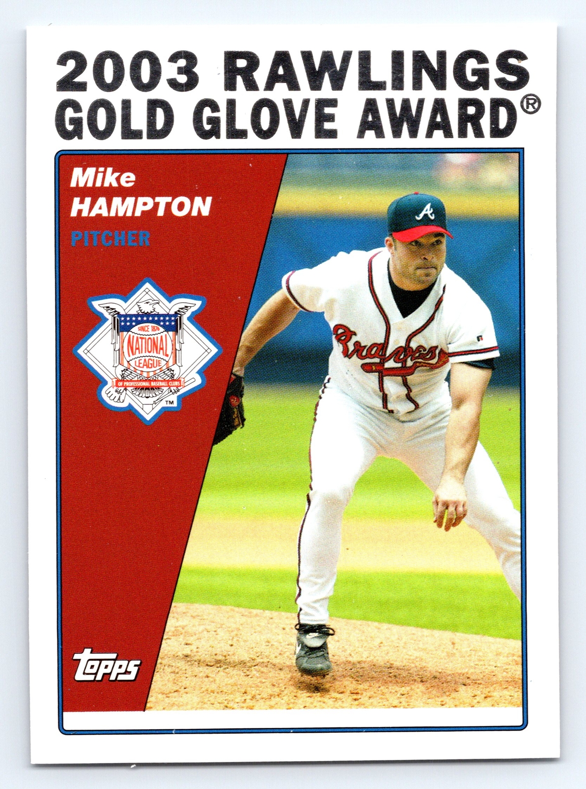 2004 Topps #705 Mike Hampton Atlanta Braves Baseball Card