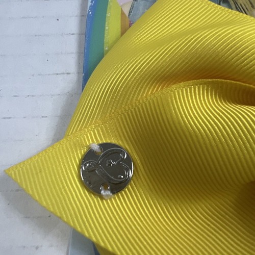 Nickelodeon JoJo Siwa Girls Signature Collection Basic Hair Bow Clip Yellow - Bild 2 von 6