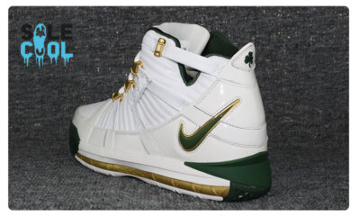 Nike Zoom Lebron III QS White Basketball Sneaker Shoes  display picture 1