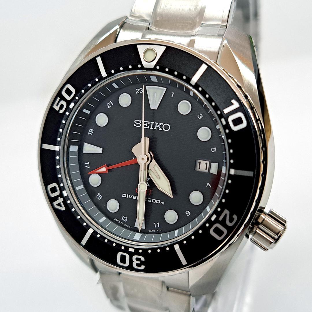Seiko Prospex SBPK003 Date Black Slv St.Steel Divers 200M Seiko Prospex SBPK003 Date Black Slv St.Steel Divers 200M