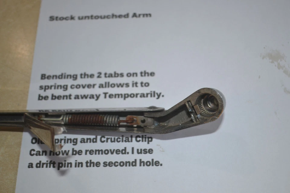 1968 1969 AMC AMC NOS brazo limpiaparabrisas resortes Trico extras de fábrica Foto 4 de 4