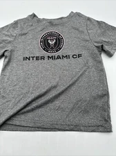 Club Internacional De Futbol T-Shirt Youth Girl 2T Gray Graphic Print MLS…#10909