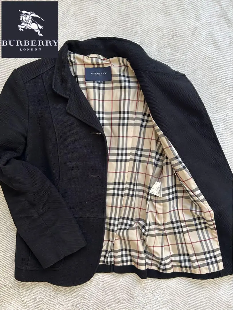 Burberry London Jacket Women's Size 40 Nova Check Excellent+ W1221