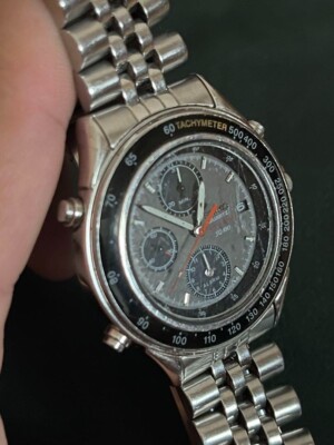 Seiko Vintage Blue Unisex Adult Watch - SQ100 for sale online | eBay