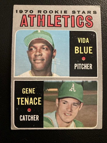 1970 Topps - 1970 Rookie Stars #21 Vida Blue, Gene Tenace (RC)