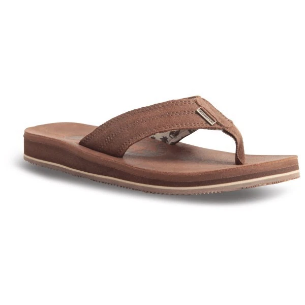 Bert Kreischer Freewaters 人字拖 男式 13 M The Dillon 限量版棕色 — 第 3/4 张图片