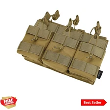 6 Pouch Magazine Holder for Rifle, Open-Top Triple Tactical Stacker Mag Pouch