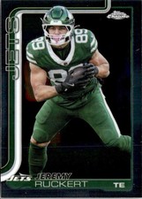 2025 Topps Chrome Football NFL Jeremy Ruckert New York Jets #239