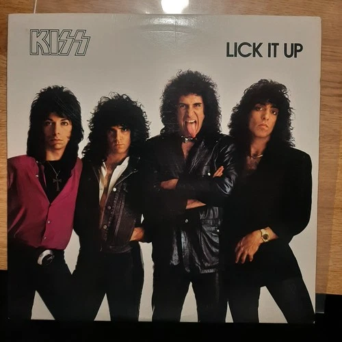 Kiss Lick It Up Original 1983 Vinyl LP Record W/ Inner VG+/VG