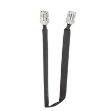 1PCS Window/Door Pass Through Flat RF Coaxial Cable UHF Female 12-Inch 50 Ohms