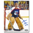 Gilles Gratton New York Rangers ACTION Autographed 8x10
