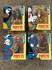 Boss Fight Studio Popeye Classics Lot of (4) Figures. Sealed