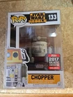 Funko POP! Star Wars Rebels Chopper #133 2017 Galactic Convention Exc