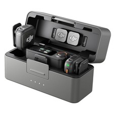 DJI Mic 3 Wireless Lavalier Microphone System Camera Video Recording 2TX 1RX