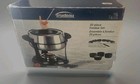 NEW TRUDEAU 15 PIECE STAINLESS STEEL FONDUE SET  Open Box/See Description