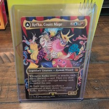 MTG Kefka, Court Mage (Borderless) English Final Fantasy FIN NM M0322