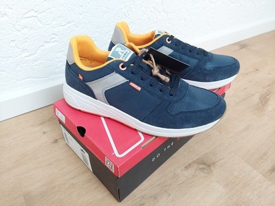 ~~NEU, Gr. 42~~ Blaue Halbschuhe Schnürer Sneaker von Rieker   NP 90 