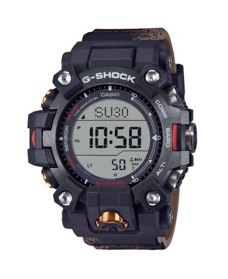 CASIO Men Digital Eco-Drive Casual Watch Classic Dress Silver color Dial Waterpr