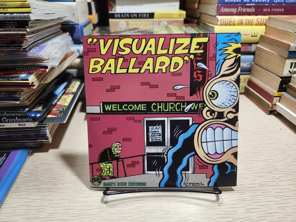 The Action Suits!: Cancer Father (Man's Ruin Records) NM Clear 7" Alt Indie 1996 - Image 2 of 4
